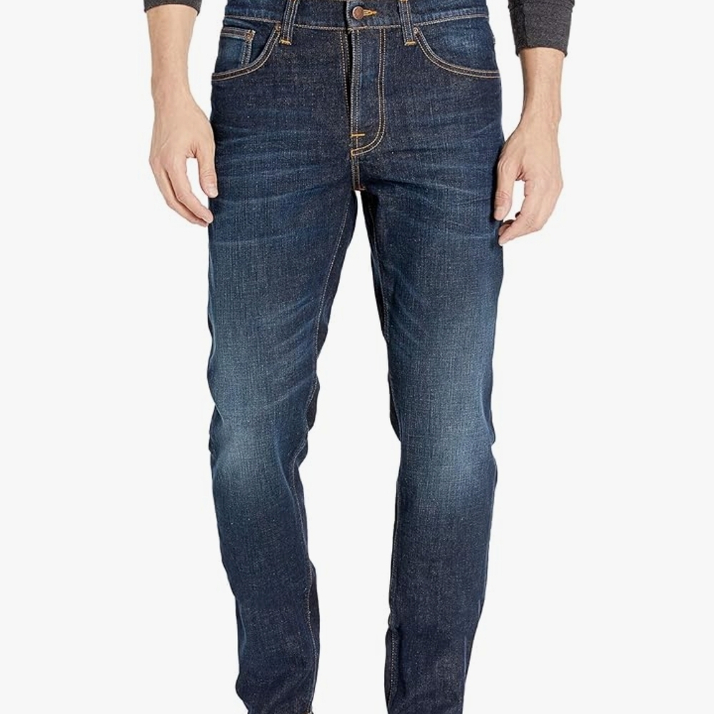 Men's Dark Blue Slim Fit Jeans